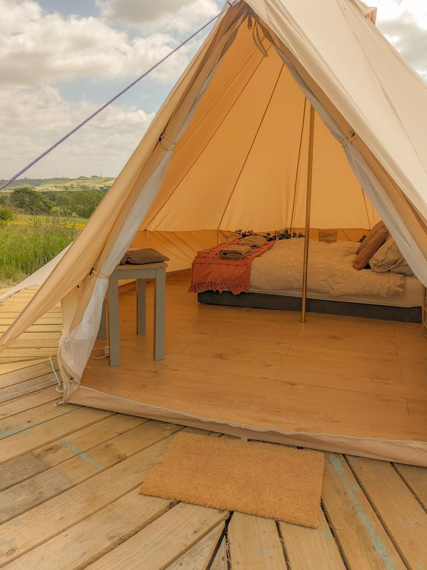 Immaculate Bell Tent Retreat North Devon Bideford Zewnętrze zdjęcie