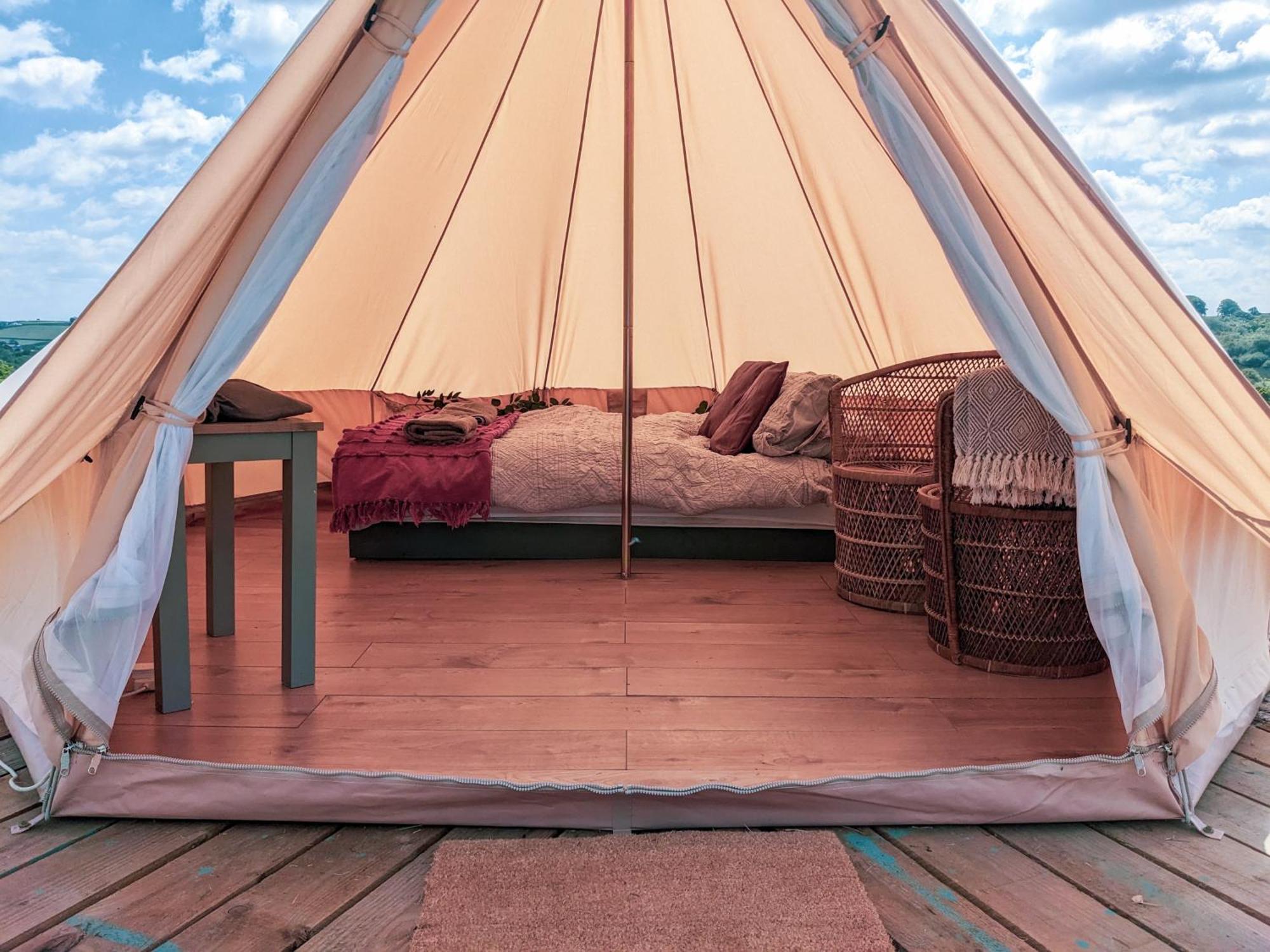 Immaculate Bell Tent Retreat North Devon Bideford Zewnętrze zdjęcie
